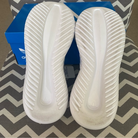 ADIDAS WHITE TUBULAR VIRAL - Picture 11 of 12